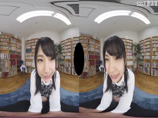 #LRVR3D MMVRSP-001 学园1の超美脚黒髪美少女高杉麻里ちゃんと図书室